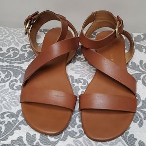 Franco Sarto Gustar, Saddle Le sandals sz 6.5